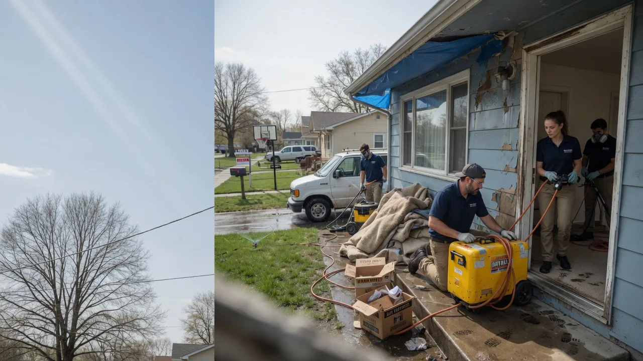 Basement Flood Cleanup in Farmington, MN near me